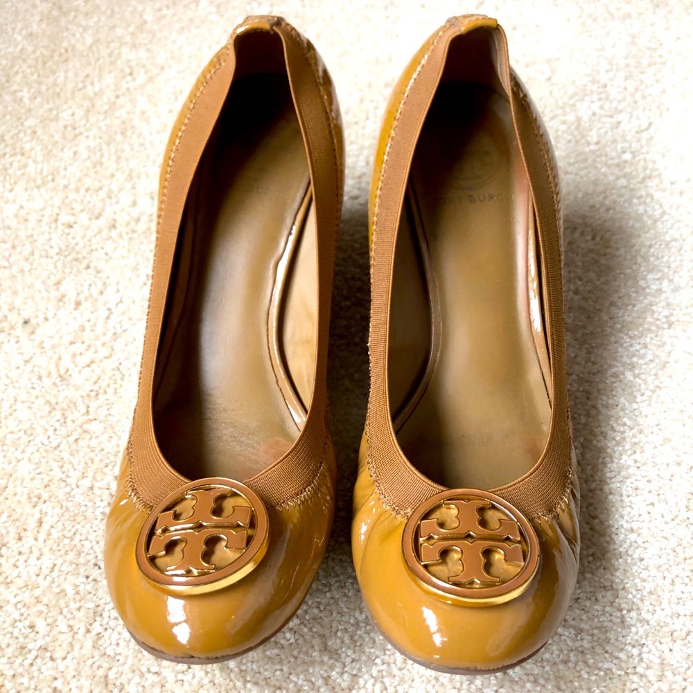 Tory Burch wedge heels!